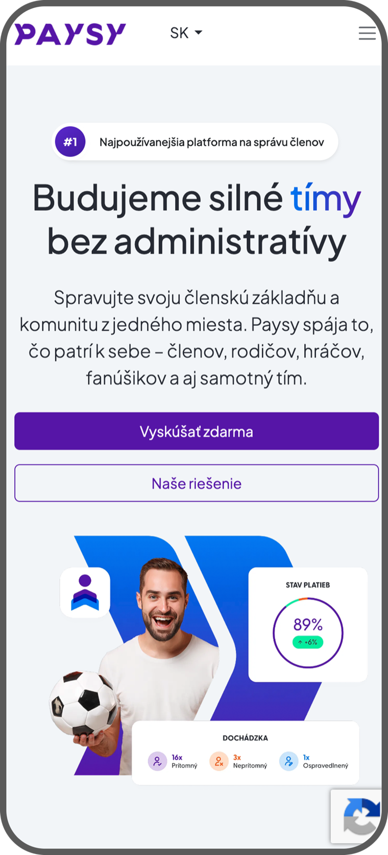 Aplikácia Paysy